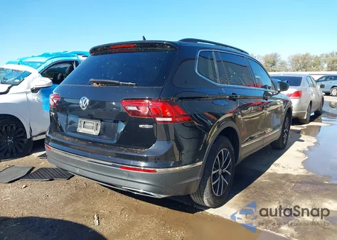 2021 Volkswagen Tiguan 2.0T Se/2.0T Se R-Line Black/2.0T Sel from USA, damaged, VIN 3VV2B7AX0MM095414